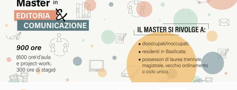 Un Master in Editoria e Comunicazione orientato al lavoro CopertinaMASTER